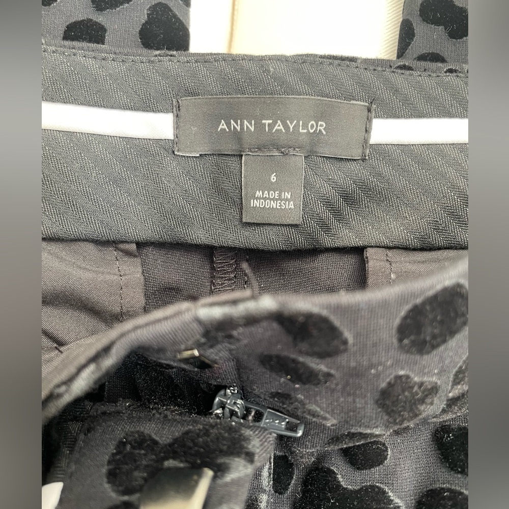 Ann Taylor - animal print dress pants (6) - Picture 6 of 6